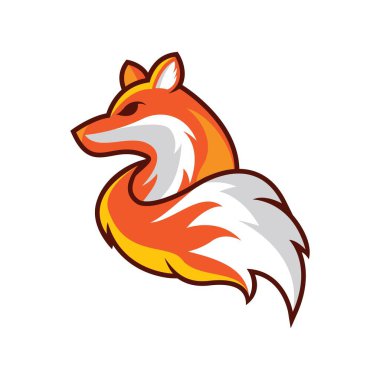Fox logo images illustration design