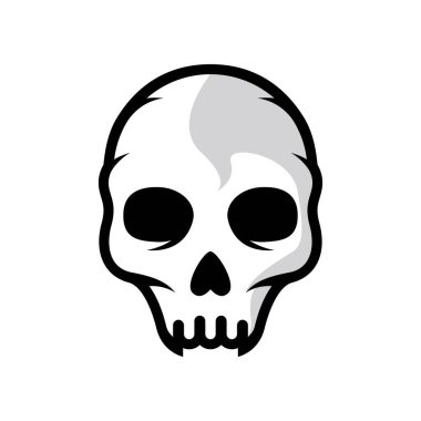 Skull logo images illustration design
