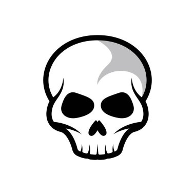 Skull logo images illustration design