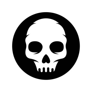 Skull logo images illustration design