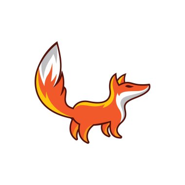 Fox logo images illustration design