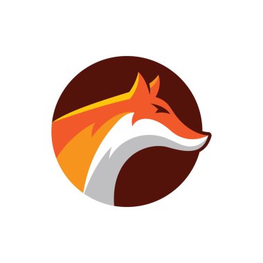 Fox logo images illustration design