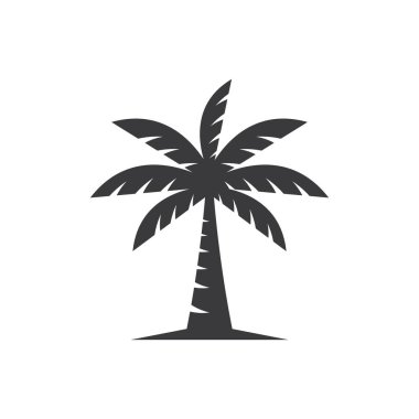 Palmiye ağacı logo resimleri çizimi tasarımı