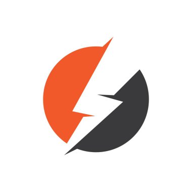 Şimşek logo resimleri çizimi tasarımı