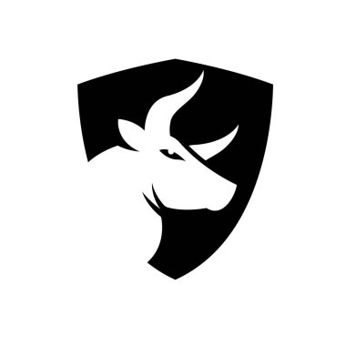 Boğa başlı logo resimleri çizimi tasarımı