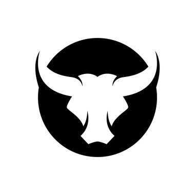 Bull logo images illustration design