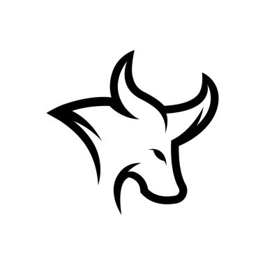 Bull logo images illustration design