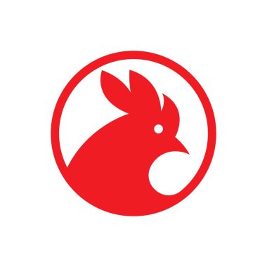 Rooster logo resimleri çizimi tasarımı