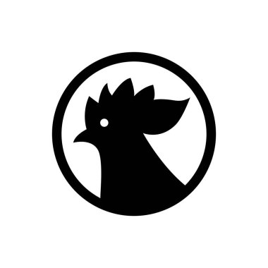 Rooster logo resimleri çizimi tasarımı