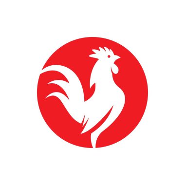 Rooster logo resimleri çizimi tasarımı