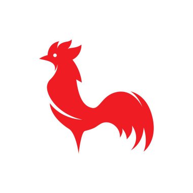 Rooster logo resimleri çizimi tasarımı