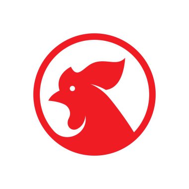 Rooster logo resimleri çizimi tasarımı