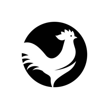 Rooster logo resimleri çizimi tasarımı