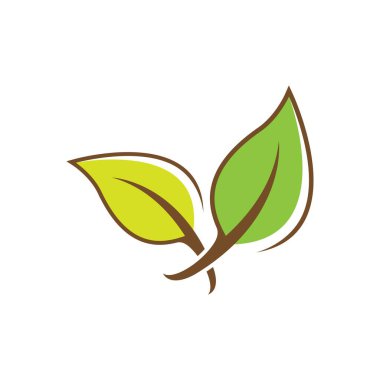 Yaprak logo resimleri çizimi tasarımı