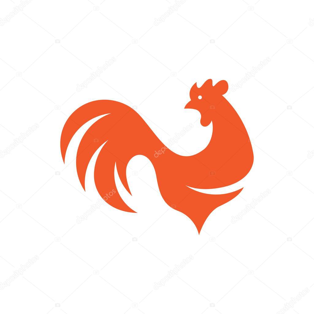 Rooster logo images illustration design