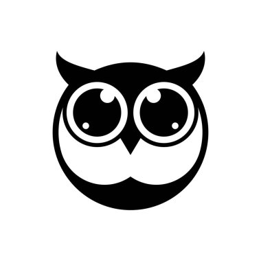 Baykuş logo resimleri çizimi tasarımı