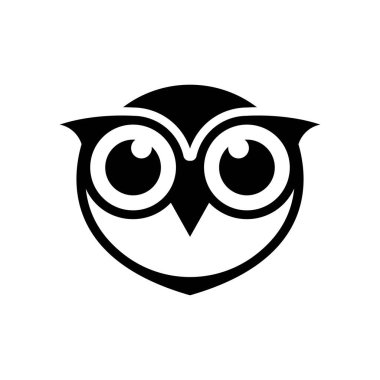 Baykuş logo resimleri çizimi tasarımı