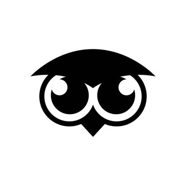 Baykuş logo resimleri çizimi tasarımı