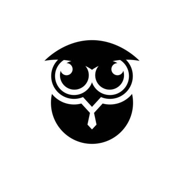 Baykuş logo resimleri çizimi tasarımı