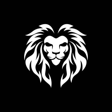 Aslan başı logo resimleri çizimi tasarımı