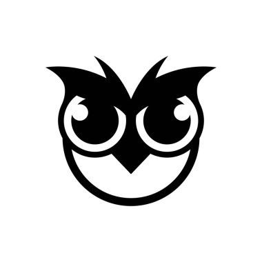 Baykuş logo resimleri çizimi tasarımı