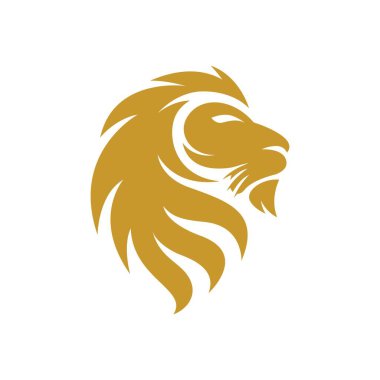 Aslan başı logo resimleri çizimi tasarımı