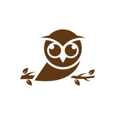 Baykuş logo resimleri çizimi tasarımı