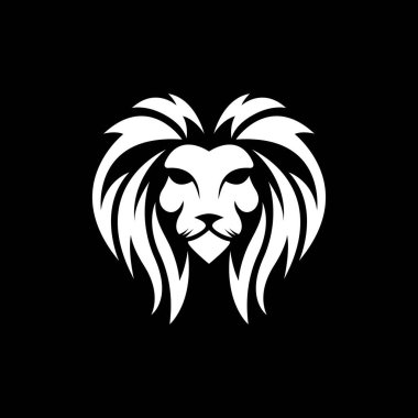 Aslan başı logo resimleri çizimi tasarımı