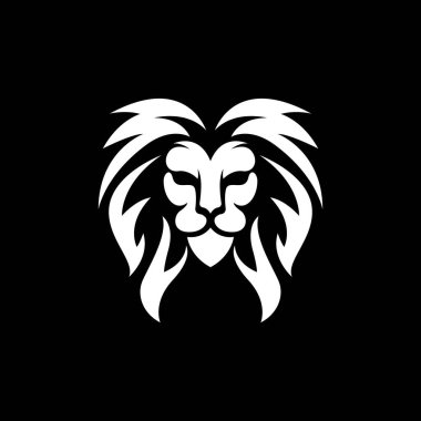 Aslan başı logo resimleri çizimi tasarımı