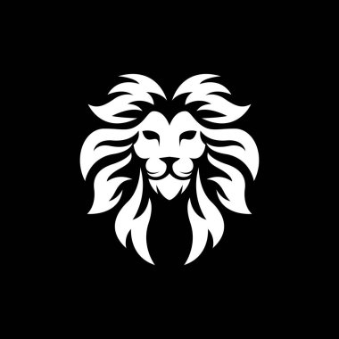 Aslan başı logo resimleri çizimi tasarımı