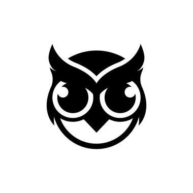 Baykuş logo resimleri çizimi tasarımı