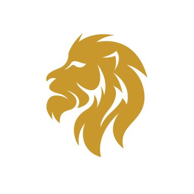 Aslan başı logo resimleri çizimi tasarımı