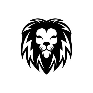 Aslan başı logo resimleri çizimi tasarımı