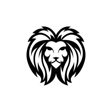 Aslan başı logo resimleri çizimi tasarımı