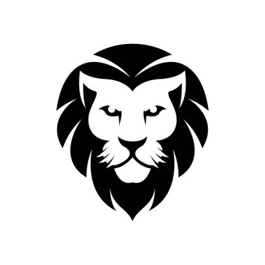 Aslan başı logo resimleri çizimi tasarımı