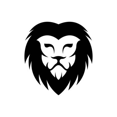 Aslan başı logo resimleri çizimi tasarımı