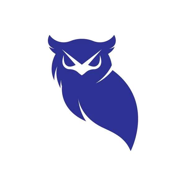 Sowa Logo Obrazy Ilustracja Projekt Wektor Stockowy