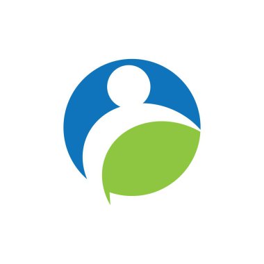 Wellness logo resimleri tasarım illüstrasyonu