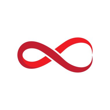 Sonsuzluk logo resimleri illüstrasyon tasarımı