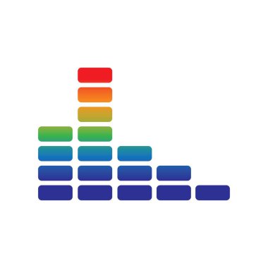 Sound wave logo images illustration design