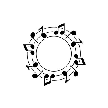 Müzik logosu resim tasarımı