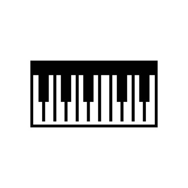 Piano logo images illustration design