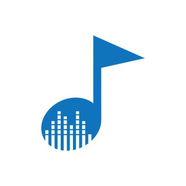 Müzik logosu resim tasarımı