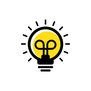 Ampul logo resimleri çizimi tasarımı