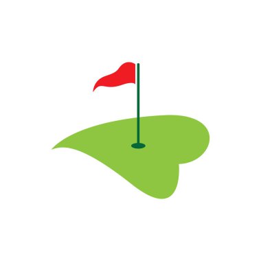 Golf logo images illustration design