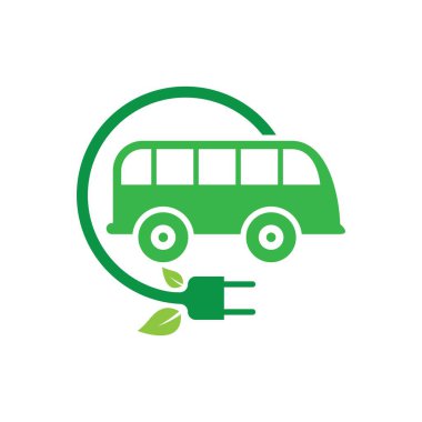 Eco car logo images illustration design