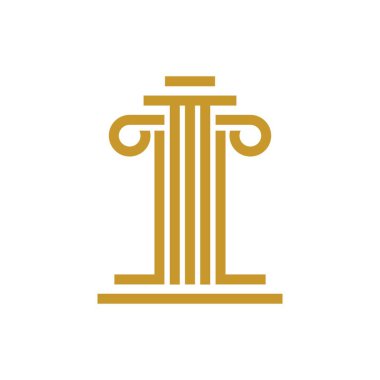 Law firm logo images illustration design