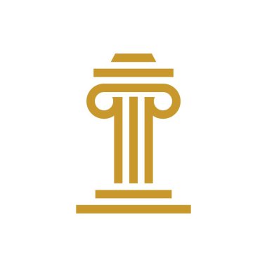 Law firm logo images illustration design