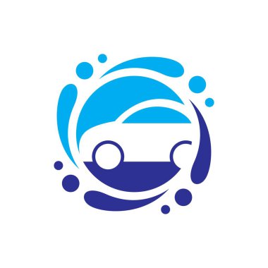 Car wash logo images illustration design