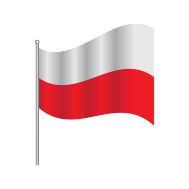 Poland flag images illustration design